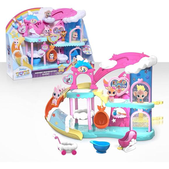 T.O.T.S. Disney Nursery Headquarters Playset From Disney Junior - New in Box - Picture 1 of 6
